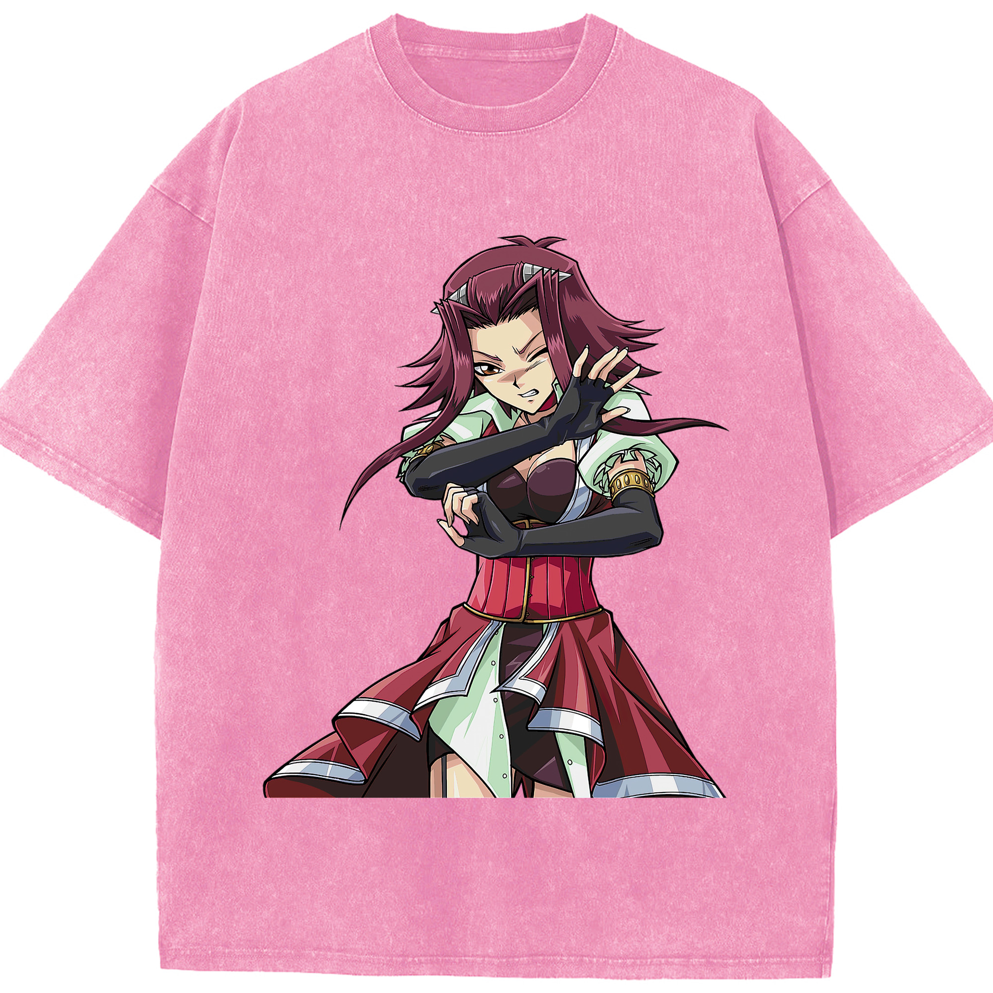 （画像用） 遊☆戯☆王 Yu-Gi-Oh! 綿100% ヴィンテージ風 半袖Tシャツ（フロントプリント）